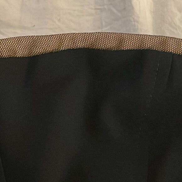 Bcbgmaxazaria Daphine dress black size 2 midi removable bra strap front pockets - Picture 9 of 16